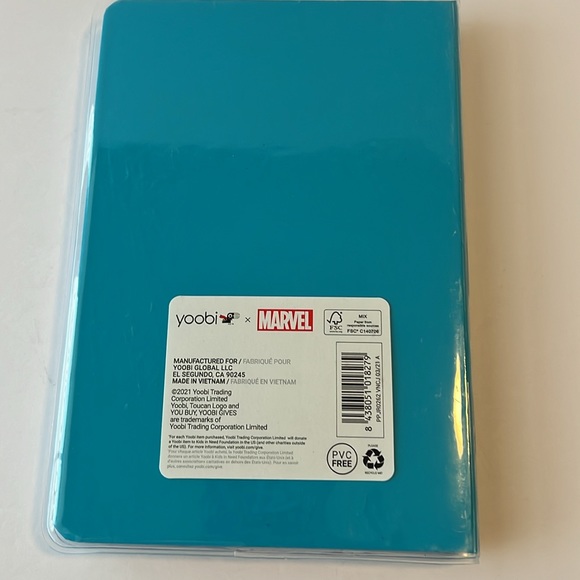 Yoobi x Marvel Avengers Kawaii Captain America Liquid Journal - Picture 4 of 4